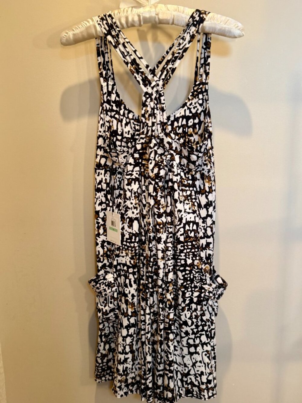 Calvin Klein Resort Active Swim Sun Dress Brand New Size 8